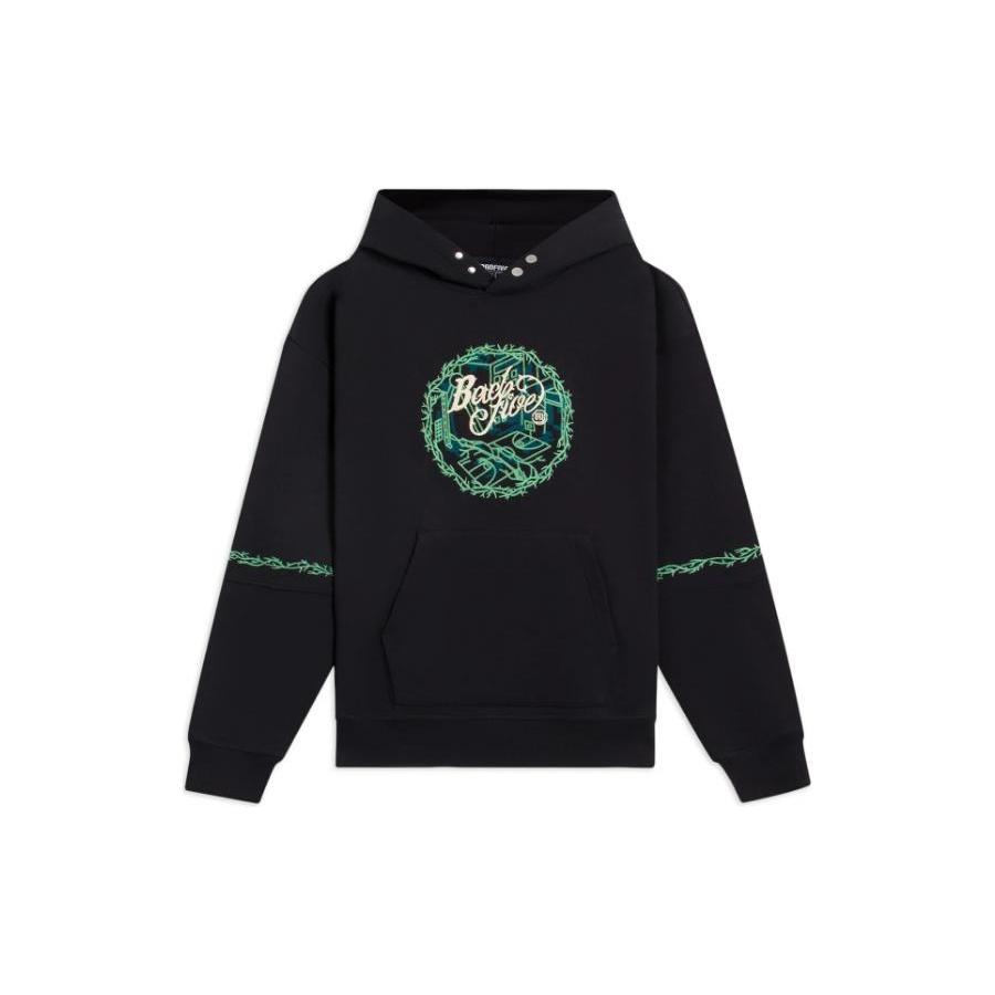 Li-Ning BadFive Graphic Hoodie Black Men s AWDS643-6 M