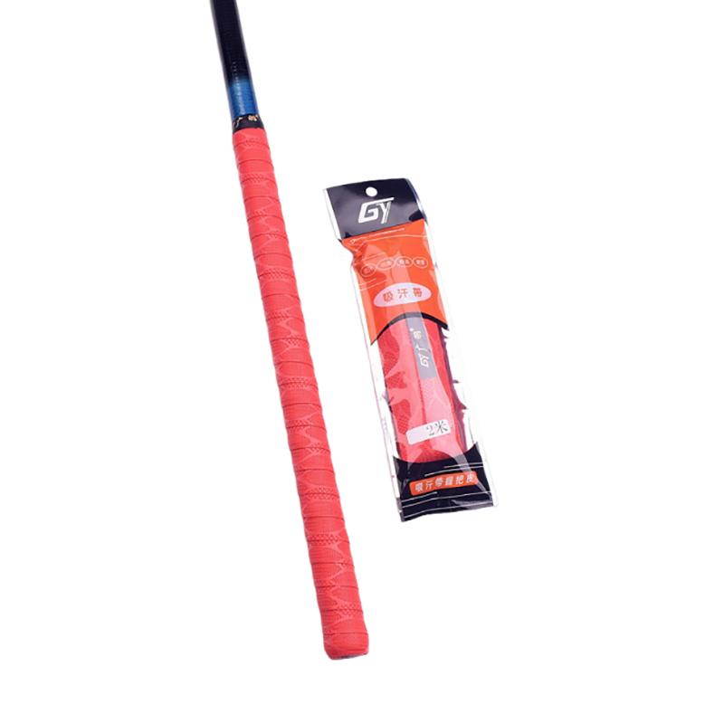 1 Stück 2M Anti-Rutsch Sportangelruten Übergriff Schweißband Griffband Tennis Übergriffe Band Badminton Schlägergriffe Schweißband