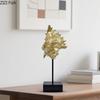Creative Seahorse Starfish Golden Statue Living Room Decoration Marine Organism Ornaments Resin Sculpture Room Aesthetic Decor