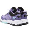 Skechers Kids Comfortable Versatile Non-Slip Durable Warm High-Top Boots Kids Boots Purple Black 303499L-PRBK