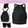 Oxford Fabric Sports Backpack With Drawstring Closure For Gym And Swimming Use