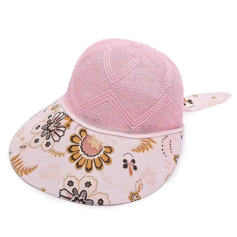 Sun Hat Summer Shade For Women Foldable Sun Protection Beach Large Brimmed Hat Uv Protection Cycling Cap