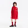 Annil Girls' New Chinese Style Knit Dress