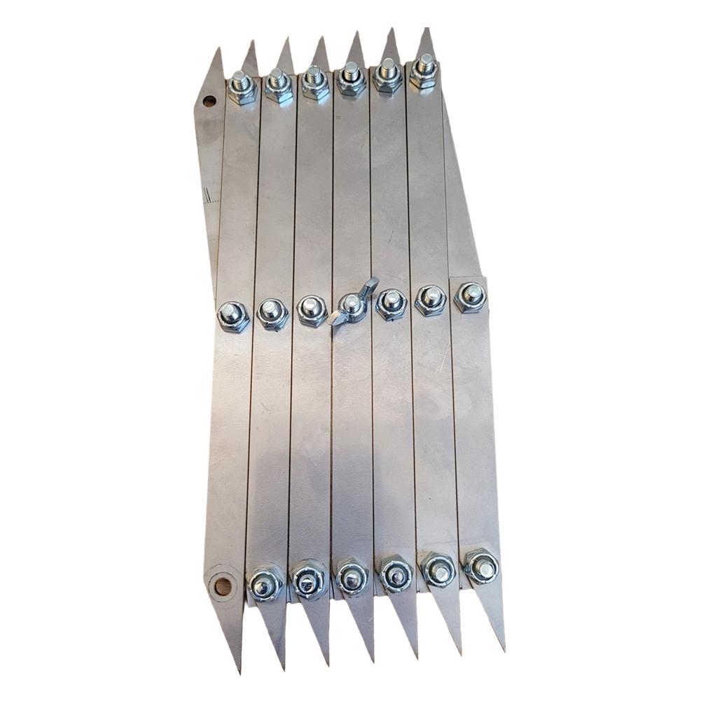 3/7Point Center Master Woodworking Center Finding Tool Picket Master Pro Equal Spacing Layout Tool Equal Space Divider Household