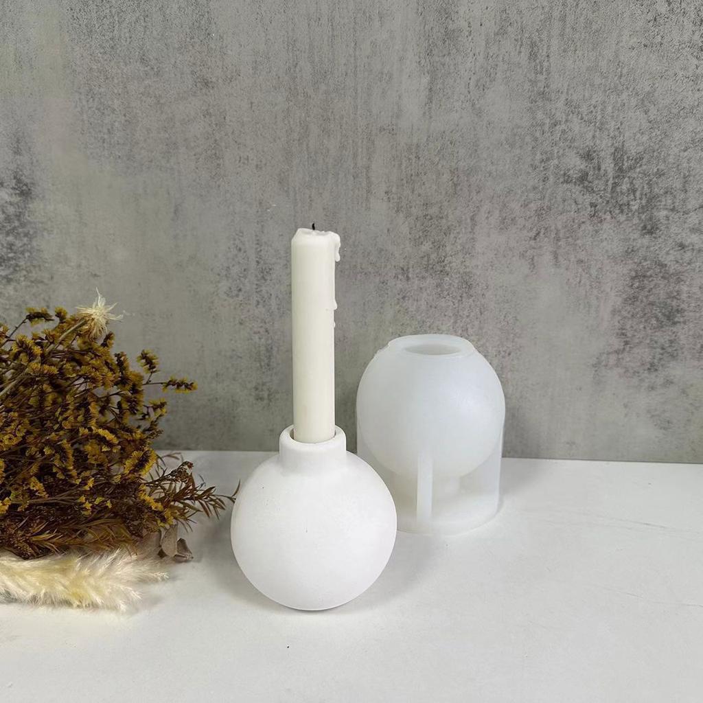 Unique Candle Holders Y Resin Molds Silicone Mold for Crafting Stylish and Elegant Candle Holders Making Resin Mould