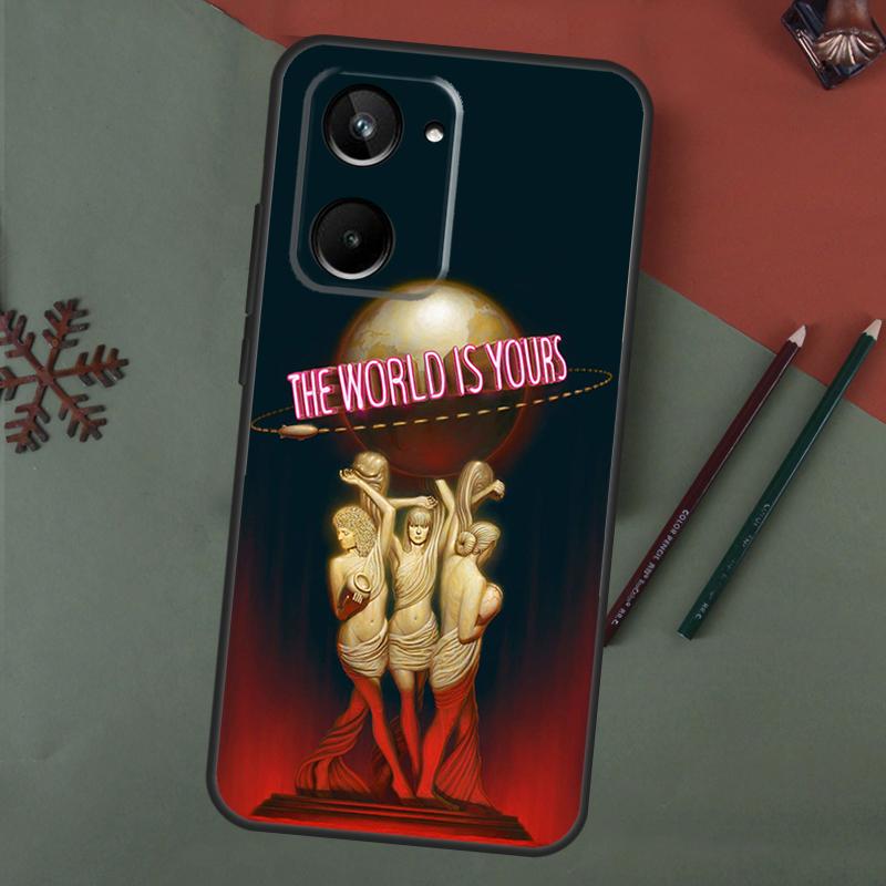 

Scarface The World Is Yours Case For Realme C75 C65 C67 C71 C63 C61 C55 C51 C53 C35 11 12 13 14 15 Pro Plus GT6 GT7 Pro Realme C53