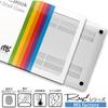 MS Factory RMC-MBP16-MCL MacBook Pro 16 Case Cover Hard Shell Matte Finish Clear White Translucent 2019 Model