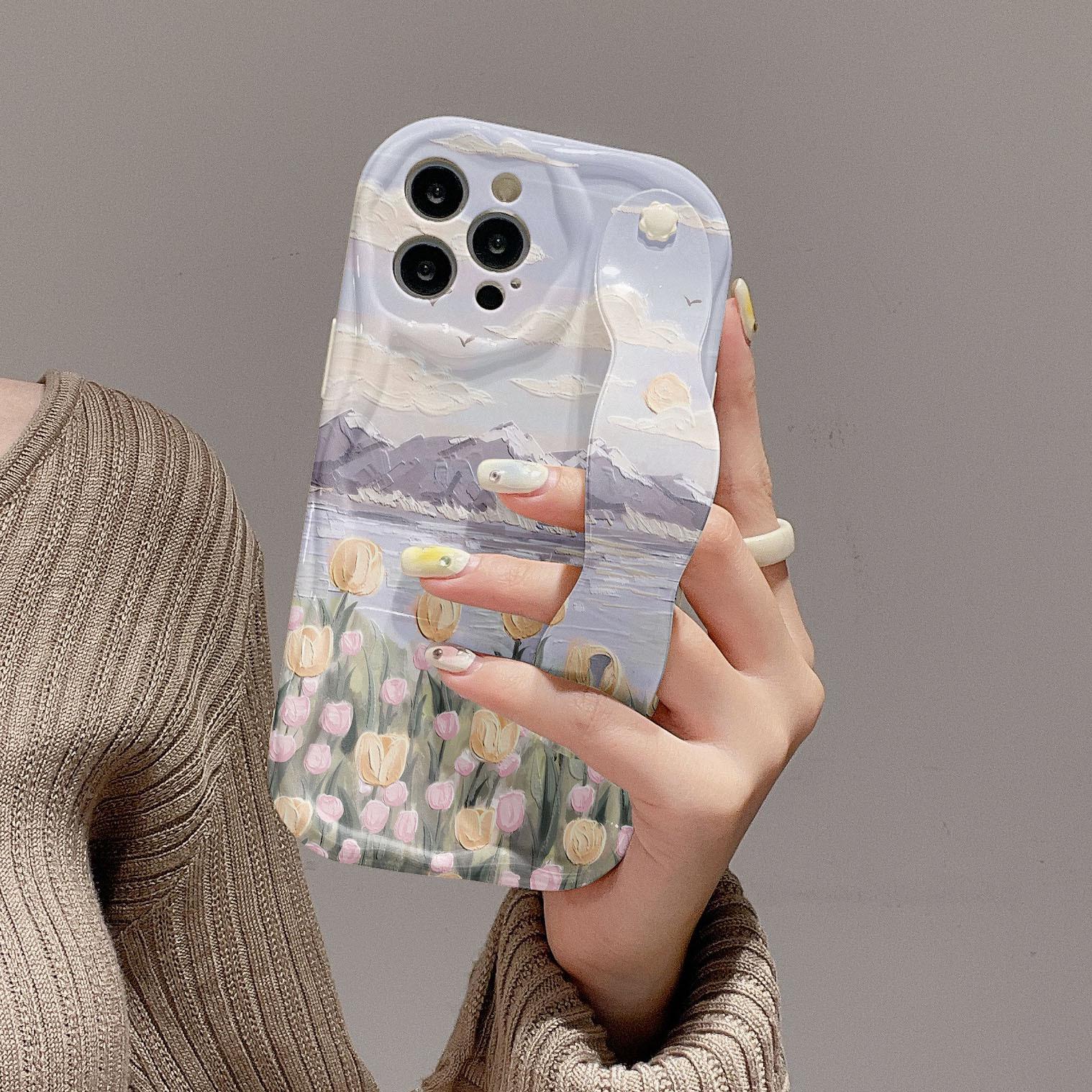 

Tulip Case: Compatible with iPhone 16 Pro Max, 15, 14, 13, XR; Huawei 8; Vivo Soft 7; and Millet 12. iPhone 14 Pro Max