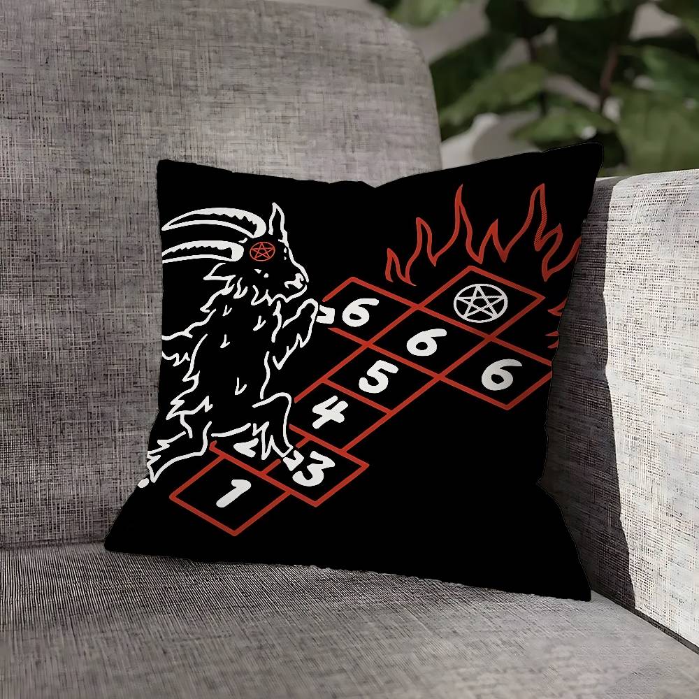 B-BathoryS Band Quorthon Throw Pillow Case For 45x45cm 40x40cm 55x55cm 50x50cm 30x30cm Square Car Pillowcase Shell