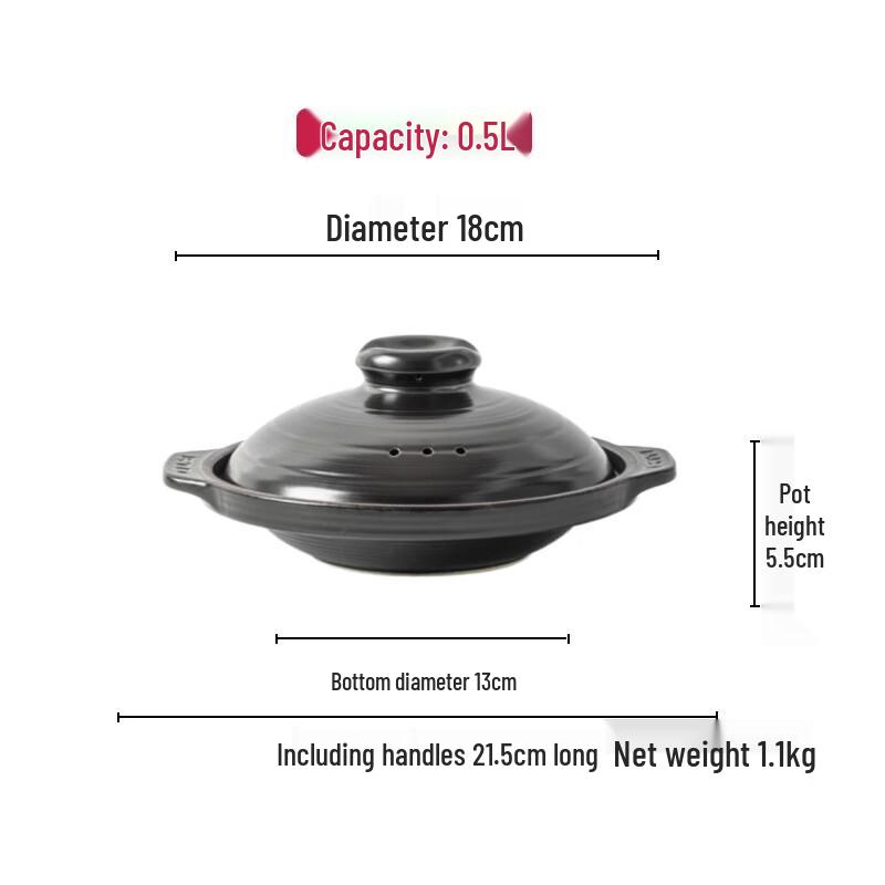 IKTN Ceramic Multi-Purpose Casserole Pot