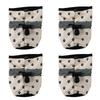 4Pcs Dog Boots Waterproof Puppy Shoes Soft-Soled Anti-Skid Breathable Paw Protectors Pet Shoes Indoor Outdoor Dog Boots
