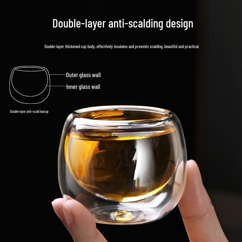 Buzhuo Glass Automatic Magnetic Tea Set