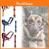 Dog Muzzle Adjustable Breathing Nylon Safety Training For Small Medium Large Pets