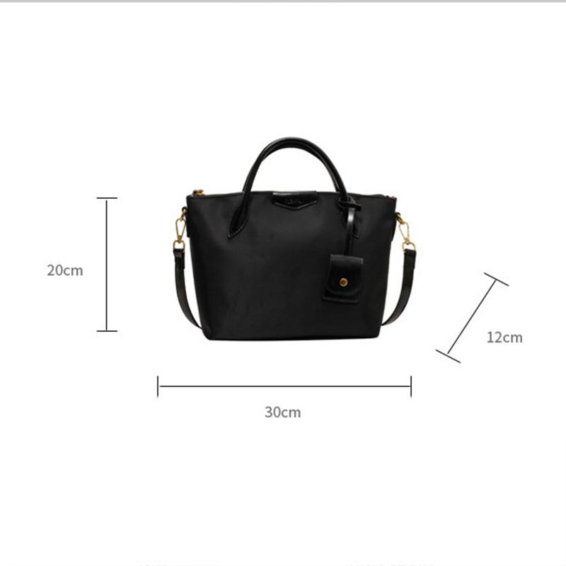 Oxford Big Totes Women Handbag Light Practical Dumpling Bag Girls Casual Shoulder Messenger Bag Business Commute Top-handle Bag AVE