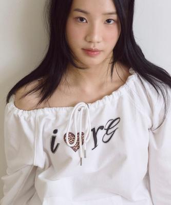 Loginaenloji I Luv Rnr Leopard String Point Long Sleeve White