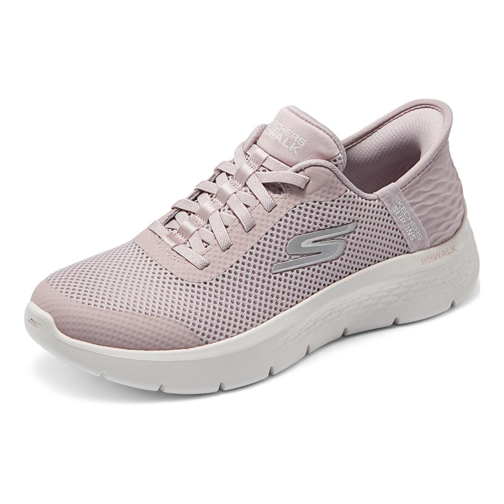 Skechers Breathable Lightweight Low top Walking Shoes Women's Pink 124836-MVE