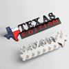 3D Metal Stickers Lone Star Texas Edition Emblem Sticker Car Body Accessories For Jeep Wrangler Rubicon Renegade Compass Grand