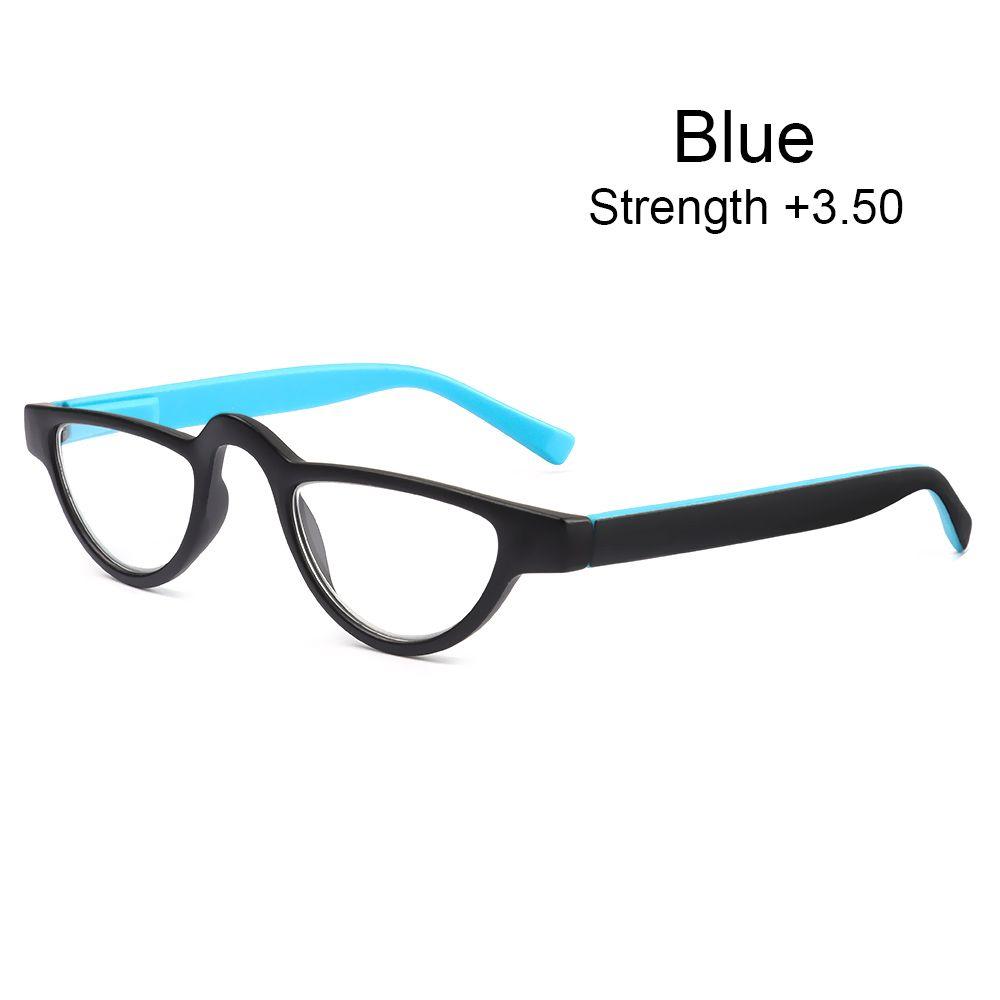 Vision Care Computer Goggles HD Gradient Presbyopic Eyeglasses Cat Eye Reading Glasses Hyperopia Glasses Magnifying Eyewear