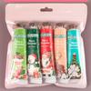 5 Pcs Hand Cream Set 30g, Moisturizing Care with Gardenia & Fruity Scents, Winter Christmas Gift Box