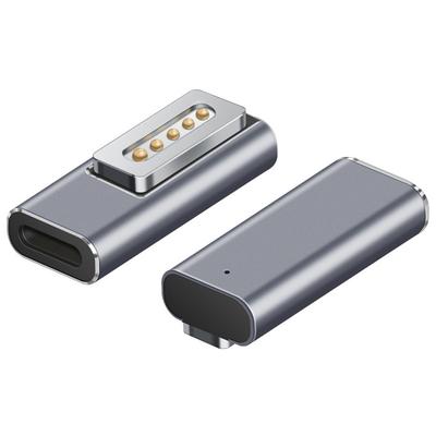 USB Type C Magnetic PD Adapter for Magsafe1 Magsafe 2 MacBook Pro Max 5A Fast Charging USB C Female Magnet Plug Converter