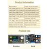 WZ3605E DC DC Buck Boost Converter CC CV 36V 5A Power Module Adjustable Regulated laboratory power supply Voltmeter ammeter