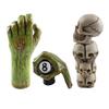 BAOQI Shift Knob Truck Universal Skull Style Car Truck Manual Lever Lever Knob Resin
