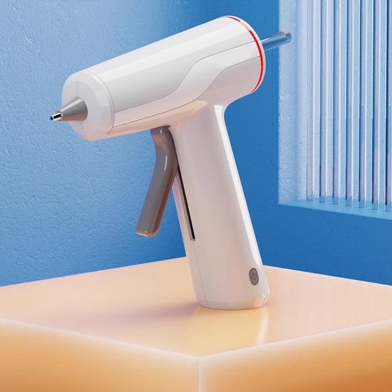 Cordless Hot Glues Guns Rechargeable 10W Fast Heating Suitable for 11mm Glues Sticks For DIY Crafts And Quick Repairs
