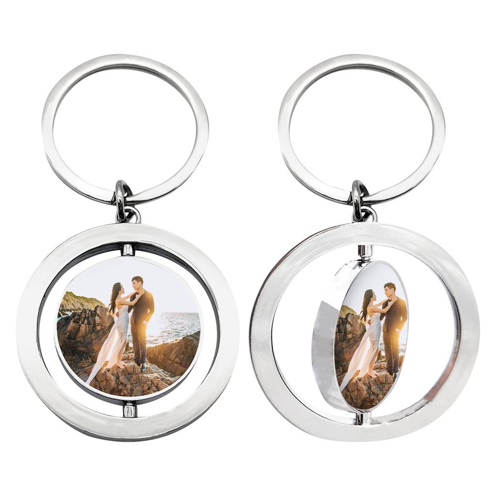 Edelstahl Metall Schlüsselanhänger Kann Für DIY Gravierte Gedenk-Schlüsselzubehör Verwendet Werden