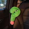 Novelty Long Strip Plush Pillow Soft Car Seat Protector Cute Stuffed Toy  Car Seat