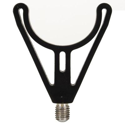 European-style Carp Horizontal Bar Horn Head Black Nylon Plastic Rod Head Sea Rod Rod Fork Library Fishing Bracket Head