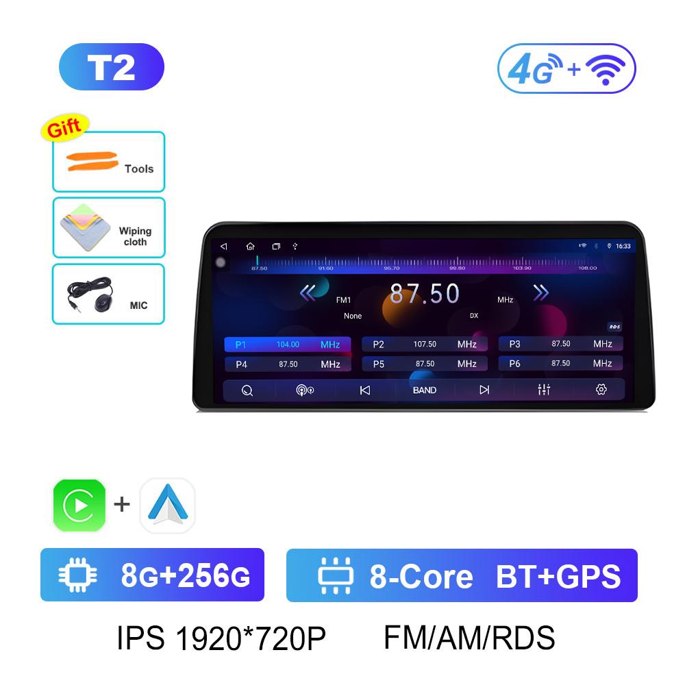 Car Radio Multimedia Video Player for Toyota Cruiser 2007 2008 2009 2010 2011 - 2021 GPS Navigation Wireless Carplay Accessories