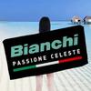 B-Bianchi Bike Logo Beach Towel For Kids Bath Towel Pool Towel Vacation Gift Picnic Towel Party Gift