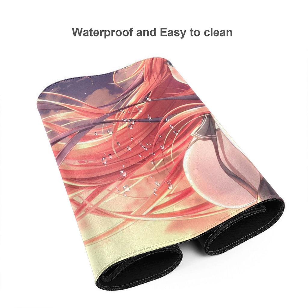 Keviners Rem & Ram Mouse Pad, Gaming Anime, Non-Slip, Waterproof, Size: 40 X 75 X 0.3cm (Nino Nakano)