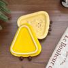 Hand Painted Ceramic Cheese Dip Dish Cute Cheese Shape Under Glaze Color Home Decor Tableware