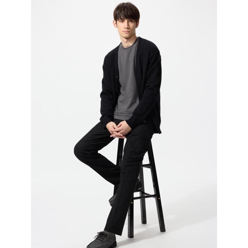 Uniqlo Warm HeaTTech CoTTon Crew Neck T 3 4 Sleeve