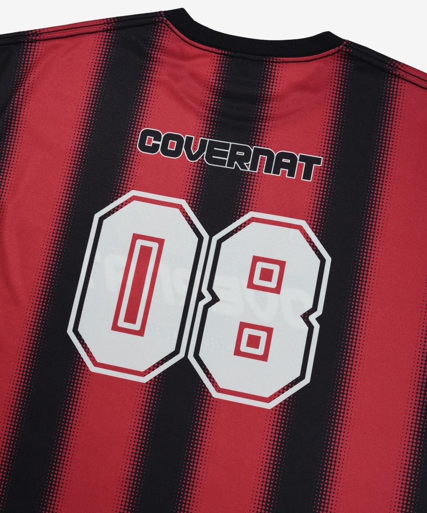 COVERNAT Football Jersey T-Shirt Red