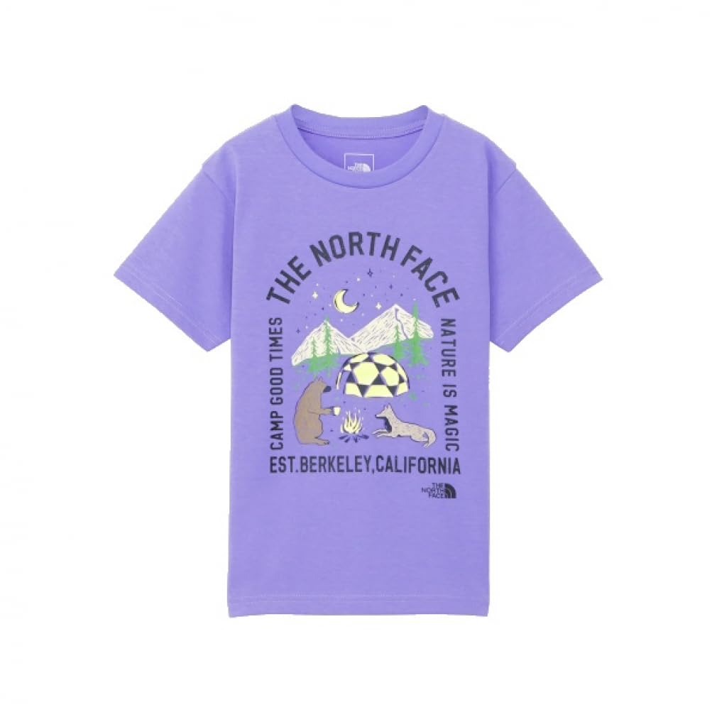 

North Luminous Camp Graphic Optic 100 [The Face] Футболка с коротким рукавом, Фиолетовый,