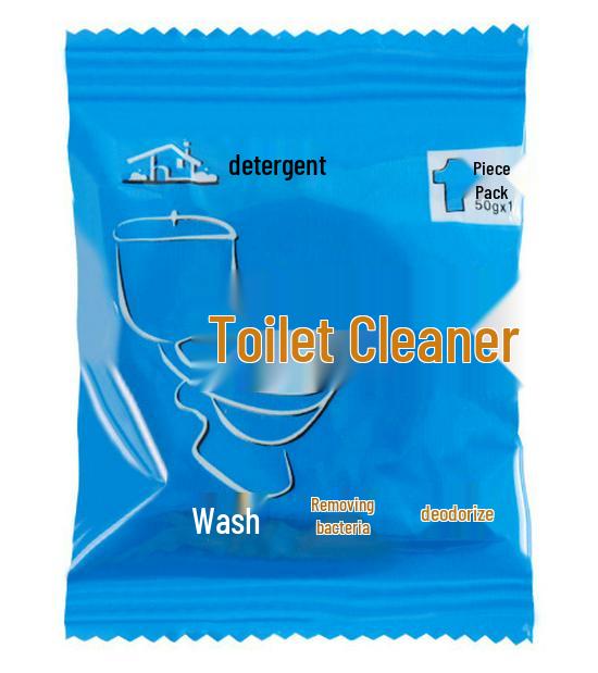 10-Pack Blue Bubble Toilet Bowl Cleaning and Deodorizing Blocks with Fresh Scent