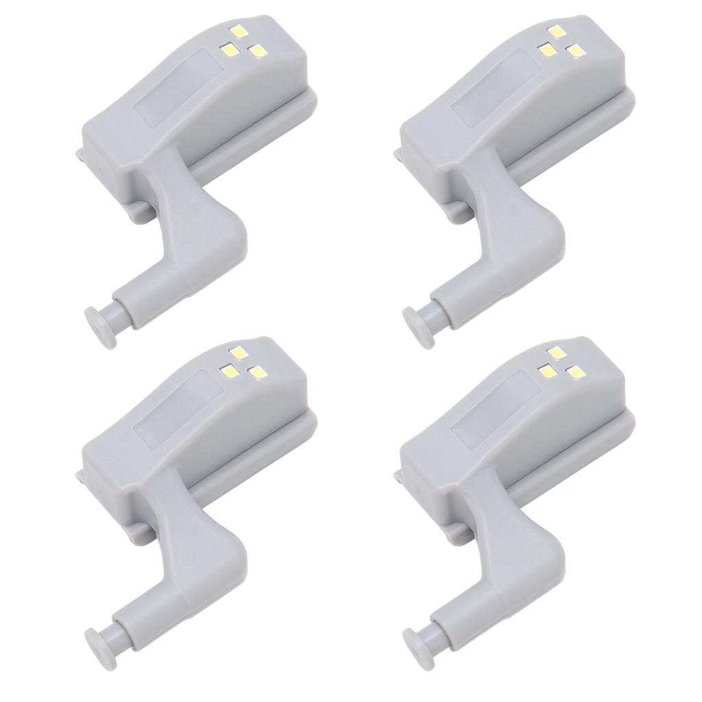 10 Sets Hinge LED Light High Brightness ABS Cabinet Hinge Light with 3 LED Lamp Beads Hinge Lights