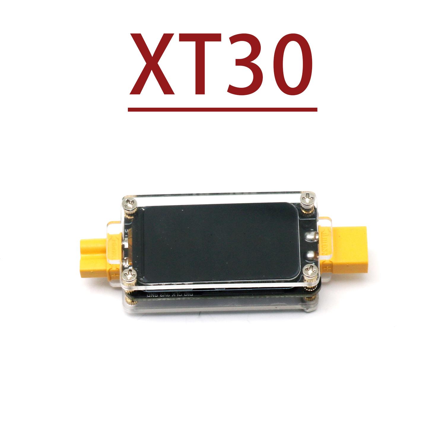 

DC 5-34V 30A XT30 XT60 Color Screen Power Meter Digital Voltmeter Ammeter Temp Humidity Monitor Bidirectional Current 12V 24V XT30 Male Female