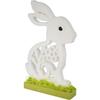 Easter Bunny Foam Figurine Standing White
