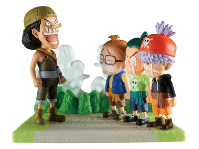 BANPRESTO One Piece - Log Story - Pirati di Usop, Bandai Spirits Statuetta da Collezione