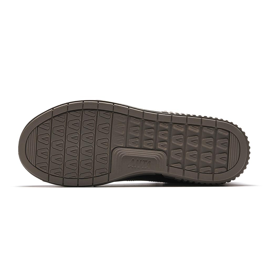 Anta TT Fleece Lined Skateboard Shoes Women's Basic Black/Papyrus White 922548901-1