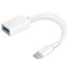 Tp-Link USB 2.0 Cable TP-Link UC400/ USB Type-C Male - USB Female/ 10cm/ White