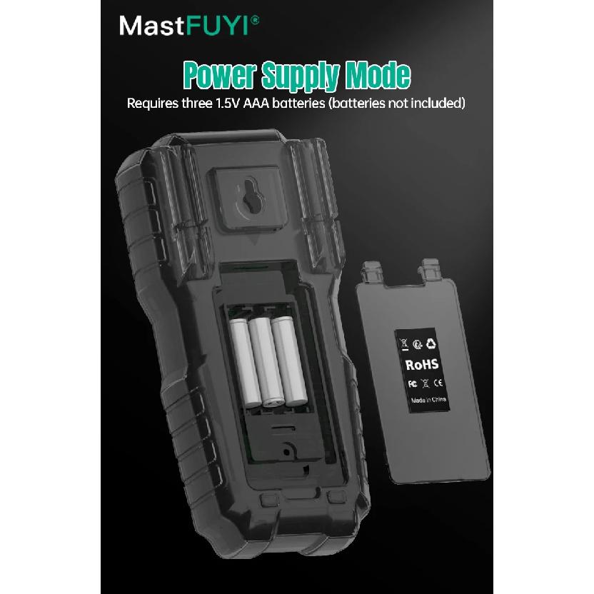 MASTFUYI Smart Digital Multimeter 6000 Counts True RMS Professional Tester Ohm Frequency Capacitance Measurement NCV Detection