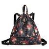Multifunctional Drawstring Bag Lightweight Folded Backpack Portable Shopping Bag  Camping