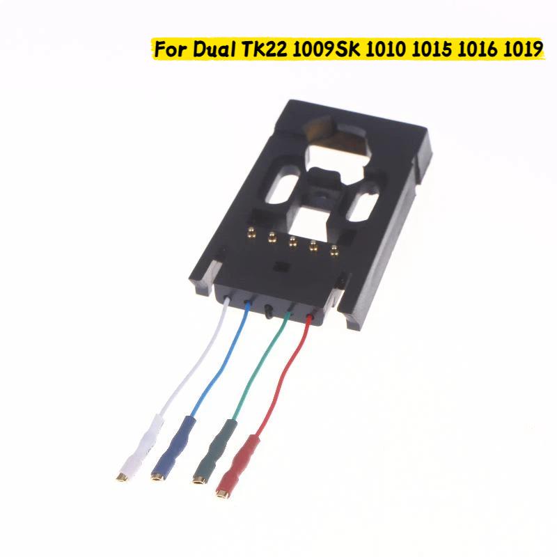 Turntable Cartridge Headshell Stylus Holder Lifting Piece OFC Line Designed For Dual TK22 1009SK 1010 LP HIFI Accessories