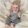 30cm Lifelike Rebirth Simulation Baby Girl Doll Saskia Full Silicone Body Alive Reborn Boy Doll Realistic Painted Skin Newborn Doll Kid's Playmate Toy