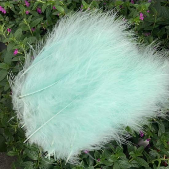 50Pcs Feather Perennial Diy Color Full-Fleece Feather Turkey Feather Jewelry Accessories Materials From 50 Pieces