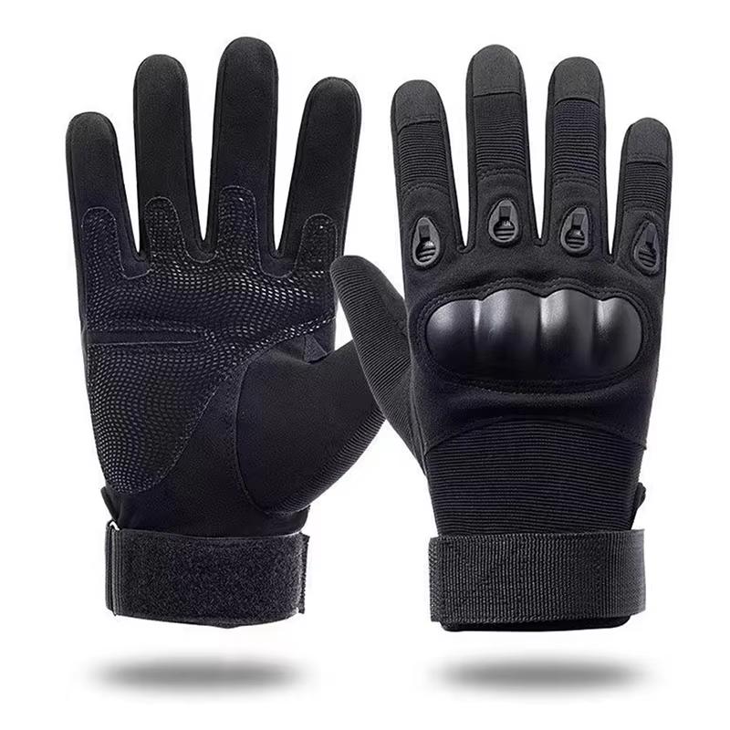 Gants tactiques militaires d'extérieur pour hommes, avec clip pour gants, pour le sport, le tir, la chasse, l'airsoft, la moto, le cyclisme